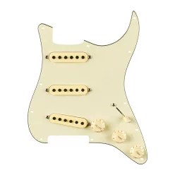   0992248508 Fender  Pre-wired Strat Pickguard Eric Johnson Signature SSS, 11 screw holes, mint green