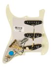 0992248508 Fender  Pre-wired Strat Pickguard Eric Johnson Signature SSS, 11 screw holes, mint green