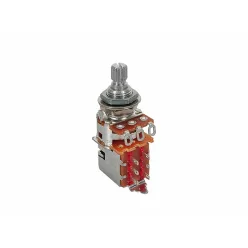   0992257000 Fender Genuine Replacement Part 250K Push/Pull potentiometer, .375" length bushing, with .022mf capacitor