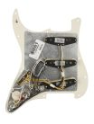 0992340500 Fender Pre-Wired Strat Pickguard Custom Shop Fat 50's SSS, 11 screw holes, tortoise shell