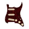 0992340500 Fender Pre-Wired Strat Pickguard Custom Shop Fat 50's SSS, 11 screw holes, tortoise shell