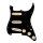 0992340506 Fender Pre-Wired Strat Pickguard Custom Shop Fat 50's SSS, 11 screw holes, black