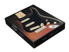 0992342506 Fender Pre-Wired Strat Pickguard Custom Shop Texas Special SSS, 11 screw holes, black