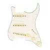 0992342509 Fender Pre-Wired Strat Pickguard Custom Shop Texas Special SSS, 11 screw holes, parchment