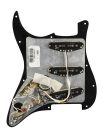 0992344506 Fender Pre-Wired Strat Pickguard Vintage Noiseless SSS, 11 screw holes, black