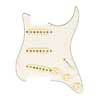 0992344509 Fender Pre-Wired Strat Pickguard Vintage Noiseless SSS, 11 screw holes, parchment