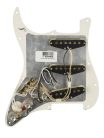 0992345509 Fender Pre-Wired Strat Pickguard Original '57/'62 SSS, 11 screw holes, parchment