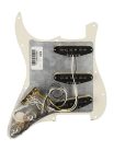 0992346500 Fender Pre-Wired Strat Pickguard Hot Noiseless SSS, 11 screw holes, tortoise shell