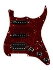 0992347500 Fender Pre-Wired Strat Pickguard Shawbucker Bridge/Gen 4 Noiseless neck/middle HSS, 11 screw holes, tortoise shell