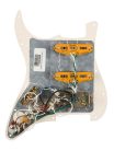 0992347500 Fender Pre-Wired Strat Pickguard Shawbucker Bridge/Gen 4 Noiseless neck/middle HSS, 11 screw holes, tortoise shell