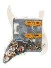 0992347509 Fender Pre-Wired Strat Pickguard Shawbucker Bridge/Gen 4 Noiseless neck/middle HSS, 11 screw  holes, parchment