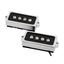   0992375000 Fender Genuine Replacement Part cobalt chrome Precision Bass pickup set