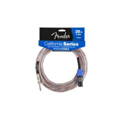   0992514020 Fender Outlet  speaker cable 14GA / 2.5mm2, 25ft, 1/4" jack-speaker twist
