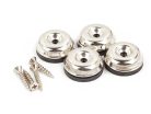 0993900000 Fender Genuine Replacement Part sphinx glides (metal feet), set of 4