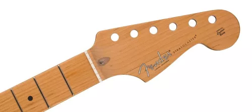 0993902920 Fender Genuine Replacement Part American Professional II roasted maple Stratocaster neck, 22 narrow tall frets, 9.5" maple fb.