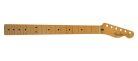 0993942921 Fender Genuine Replacement Part American Professional II Telecaster neck, 22 narrow tall frets, 9.5" radius, maple