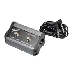   0994062000 Fender Genuine Replacement Part footswitch, 2 buttons, channel/boost (drive/more drive), with 1/4" jack