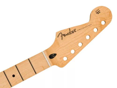 0994562921 Fender Genuine Replacement Part Player Series Stratocaster® reverse headstock neck, 22 medium jumbo frets, maple, 9.5", modern c