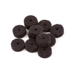   0994929000 Fender Genuine Replacement Part strap button felt washers, 12 pcs, black