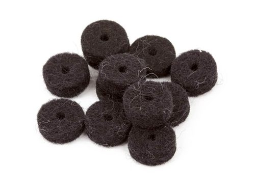 0994929000 Fender Genuine Replacement Part strap button felt washers, 12 pcs, black