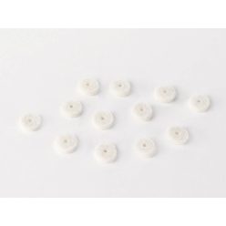   0994930000 Fender Genuine Replacement Part strap button felt washers, 12 pcs, white