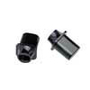 0994937000 Fender Genuine Replacement Part switch tips Tele, 'top hat' model, black, (2 pcs