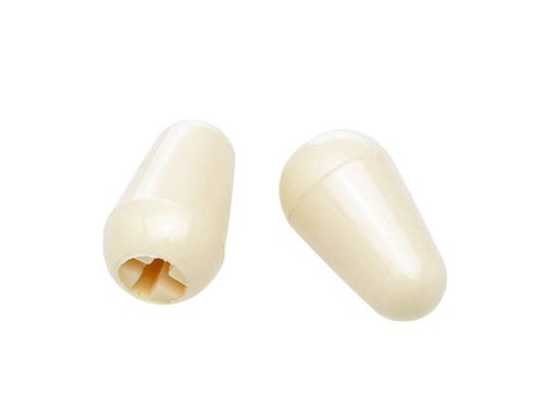 0994938000 Fender Genuine Replacement Part switch tips Strat, 2 pcs, aged white