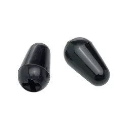   0994939000 Fender Genuine Replacement Part switch tips Strat, 2 pcs, black