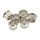 0994946000 Fender Genuine Replacement Part machine head bushings for American Vintage Guitar, chrome, set of 6