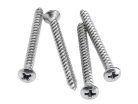 0994948000 Fender Genuine Replacement Part neck mounting screws, chrome, 4 pcs