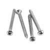 0994948000 Fender Genuine Replacement Part neck mounting screws, chrome, 4 pcs