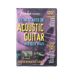   0995049000 Fender Outlet  DVD 'Getting Started on Acoustic Guitar DVD'