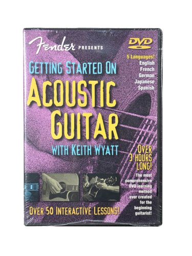 0995049000 Fender Outlet  DVD 'Getting Started on Acoustic Guitar DVD'