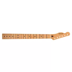   0995262921 Fender Genuine Replacement Part Player Series Telecaster® reverse headstock neck, 22 medium jumbo frets, maple, 9.5", modern "c"