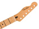 0995262921 Fender Genuine Replacement Part Player Series Telecaster® reverse headstock neck, 22 medium jumbo frets, maple, 9.5", modern "c"