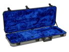 0996102324 Fender  deluxe guitar case for Strat/Tele, molded, silver/blue