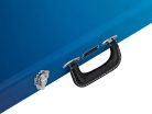 0996106308 Fender  Ombré guitar case for Strat/Tele, Belair Blue gradient colour, matching plush interior