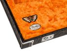 0996106310 Fender  Waylon Jennings case for Strat/Tele, western tooled vinyl, orange plush interior