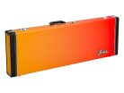 0996106311 Fender  Ombré guitar case for Strat/Tele, Tequila Sunrise gradient colour, matching plush interior