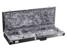 0996106324 Fender  Ombré guitar case for Strat/Tele, Silver Smoke gradient colour, matching plush interior