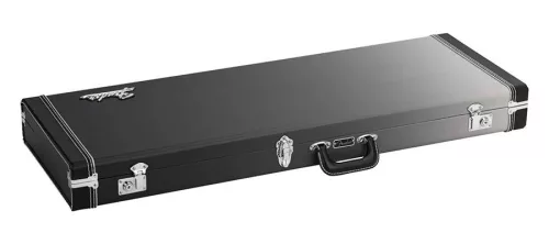 0996106324 Fender  Ombré guitar case for Strat/Tele, Silver Smoke gradient colour, matching plush interior