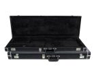 0996121306 Fender  deluxe case for Mustang/Jag-stang/Cyclone, leather handle and ends, black tolex & black interior