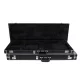 0996121306 Fender  deluxe case for Mustang/Jag-stang/Cyclone, leather handle and ends, black tolex & black interior