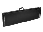 0996161306 Fender  deluxe case for Precision Bass®, leather handle and ends, black tolex & black interior