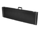 0996161906 Fender  deluxe case for Precision Bass®, leather handle and ends, black tolex & black interior, lefthanded