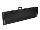 0996172306 Fender  deluxe case for Precision Bass®, leather handle and ends, black tolex & black interior