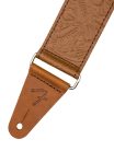 0996970000 Fender  2" guitar strap, tooled leather, brown