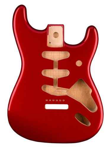 0998003709 Fender Genuine Replacement Part Stratocaster body (vintage bridge), alder, candy apple red