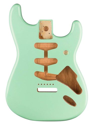 0998003757 Fender Genuine Replacement Part limited edition Stratocaster body (vintage bridge), alder, surf green