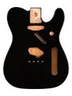 0998006706 Fender Genuine Replacement Part Telecaster body (vintage bridge), alder, black